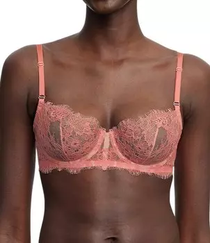 Синий кружевной бюстгальтер на косточках Skarlett Entice с полным покрытием Skarlett Blue, розовый