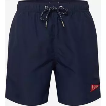 Синий купальник из переработанного полиэстера Superdry.