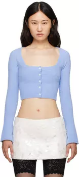 Синий милый кардиган GUIZIO