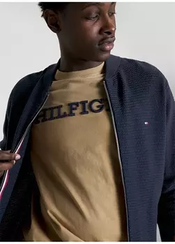 Синий мужской кардиган Tommy Hilfiger