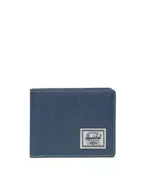 Синий мужской кошелек из переработанной ткани Herschel, светло-голубой