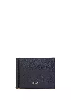 Синий мужской кожаный кошелек Pineider