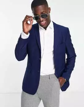 Синий пиджак French Connection