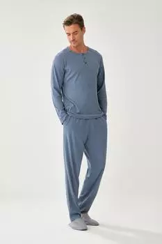 Синий пижамный комплект Dagi