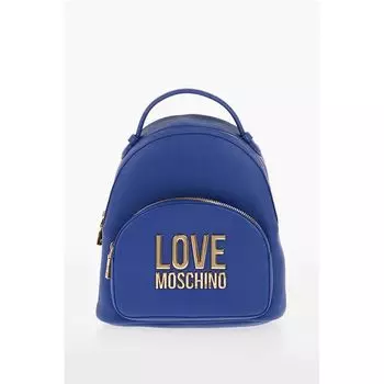 Синий полиэтиленовый рюкзак Moschino, Blue