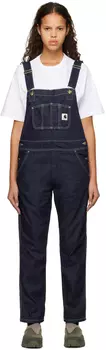Синий полукомбинезон Carhartt Work In Progress