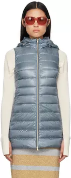 Синий пуховик Serena Cielo Herno