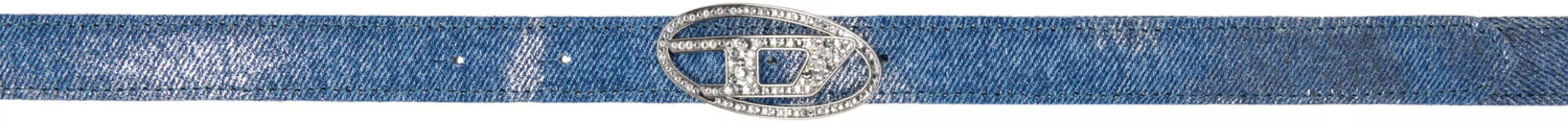 Синий ремень B-1dr Strass 20 Diesel