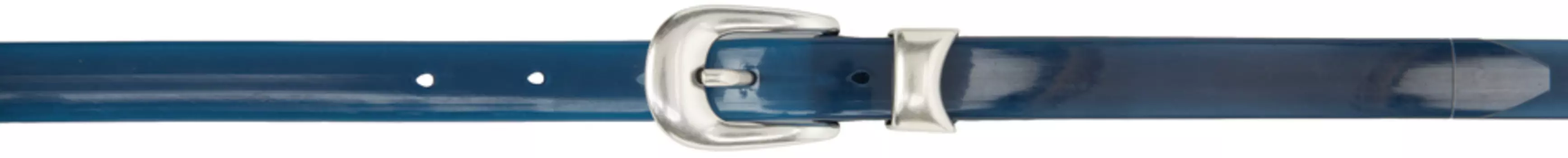 Синий резиновый ремень Our Legacy