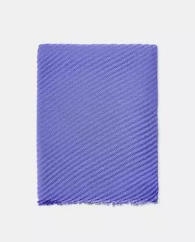 Синий шарф со складками Tintoretto, синий