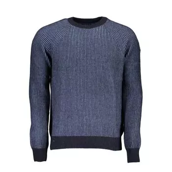 Синий шерстяной свитер North Sails