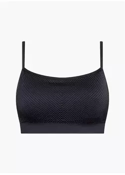 Синий спортивный бюстгальтер Calvin Klein
