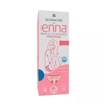 Синий средний поток Bragas Menstruales Teens Sporty Enna, 158 CM