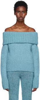 Синий свитер Carlota Paloma Wool