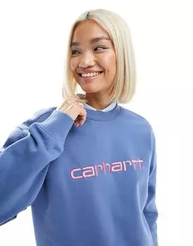 Синий свитшот Carhartt WIP