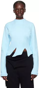 Синий свитшот Ottolinger Mutliline