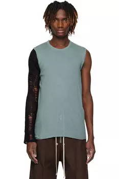 Синий топ-майка Hollywood Basic SL Rick Owens