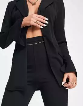 Синий трикотажный костюм суперклеш ASOS
