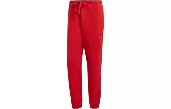 Синий Версия Коллекция Трикотажные Штаны Мужские Красные Adidas Originals, красный