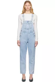 Синий винтажный комбинезон Levi's