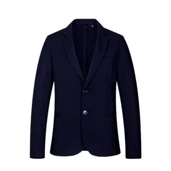 Синий вискозный блейзер Armani Exchange