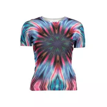 Синий вискозный женский свитер Desigual