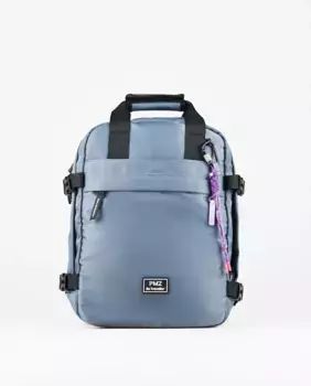 Синий женский рюкзак из нейлона с возможностью расширения PACOMARTINEZ