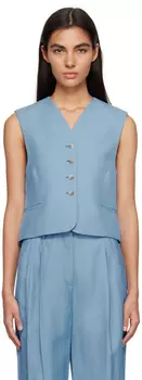Синий жилет аруп Loulou Studio