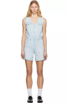 Синий жилет джинсовый комбинезон Levi's