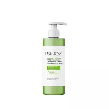 Sinoz, Гель для очистки лица Perfect Sebum для жирной и комбинированной кожи, 400 мл