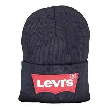 Синяя акриловая мужская кепка Levis