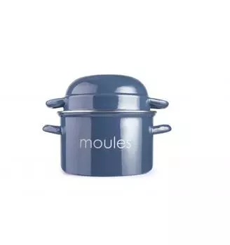 Синяя эмалированная кастрюля для приготовления мидий IBILI MENAJE, S.A.