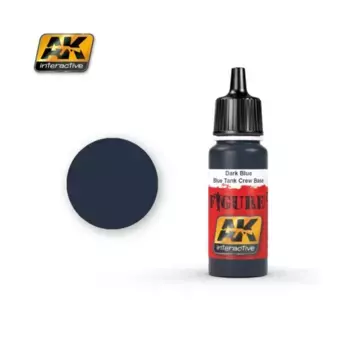 Синяя база для экипажа танка/Темно-синий (акрил), Paint - Figure - Blue and Green Colors (AK-Interactive)
