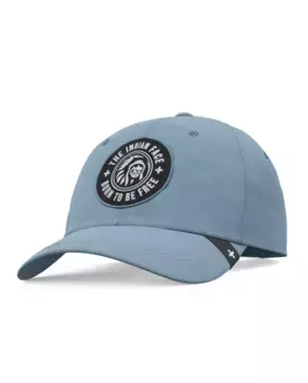 Синяя бейсболка унисекс Nature The Indian Face, синий