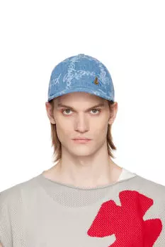 Синяя бейсболка VW Grid Vivienne Westwood