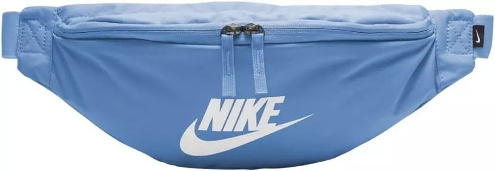 Синяя/белая поясная сумка Nike Heritage