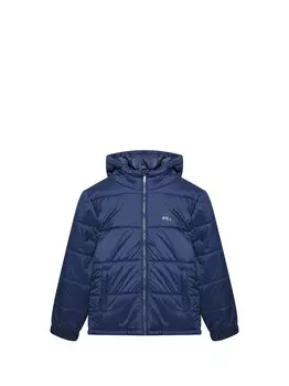 Синяя детская куртка FILA