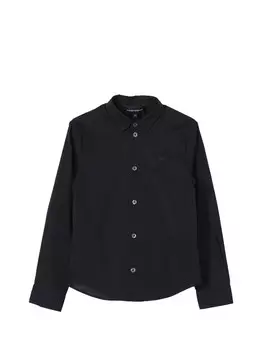 Синяя детская рубашка Emporio Armani