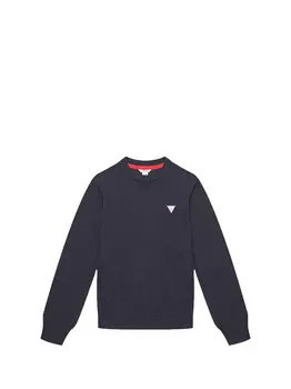 Синяя детская рубашка Guess