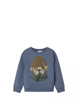 Синяя детская толстовка NAME IT