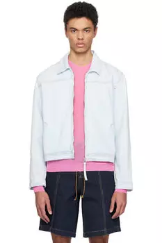 Синяя джинсовая куртка Charlie Gimaguas