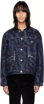 Синяя джинсовая куртка Marlene Vivienne Westwood