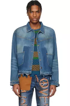 Синяя джинсовая куртка Rodeo Motorcycle Andersson Bell