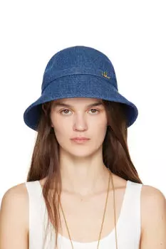 Синяя джинсовая панама «The Chlo»