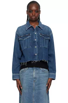 Синяя джинсовая рубашка Nyx AGOLDE