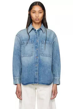 Синяя джинсовая рубашка Overland SLVRLAKE