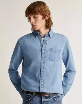 Синяя джинсовая рубашка Scalpers