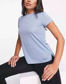 Синяя футболка ASOS Icon Performance