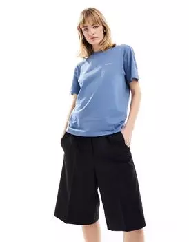 Синяя футболка Carhartt WIP Script