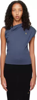 Синяя футболка Hebo Vivienne Westwood